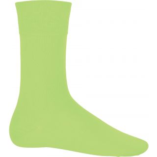 Chaussettes de ville coton K813 - Lime