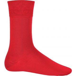 Chaussettes de ville coton K813 - Red