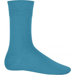 Chaussettes de ville coton K813 - Tropical Blue