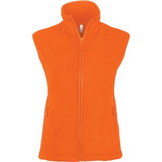 Gilet femme micropolaire Mélodie K906 - Fluorescent Orange