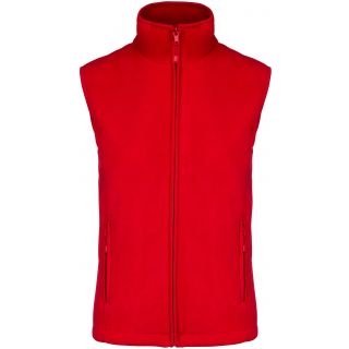 Gilet femme micropolaire Mélodie K906 - Red