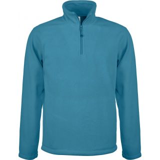 Micropolaire col zippé Enzo K912 - Tropical Blue