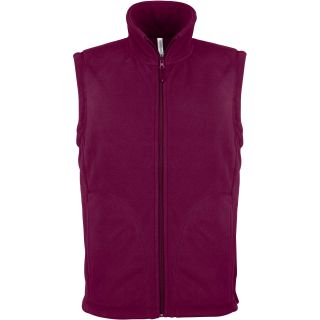 Gilet micropolaire Luca K913 - Wine