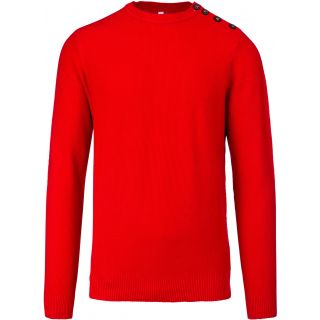 Pullover fantaisie K960 - Deep Red