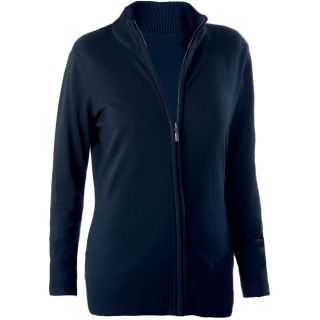 Cardigan femme zippé K962 - Navy