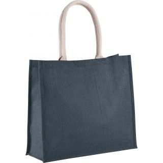 Sac de plage en jute KI0219 - Midnight Blue-One Size