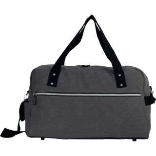 Sac de voyage en coton canvas KI636 - Washed Dark Grey