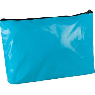 Pochette / trousse en coton enduit personnalisable KI0713 - Turquoise