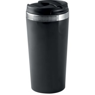 Gobelet de voyage à couvercle 450 ML KI3103 - Black