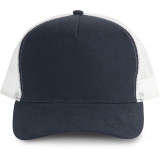 Casquette Trucker 5 panneaux KP137 - Navy / White
