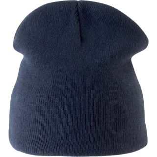Bonnet avec doublure polaire KP518 - Navy