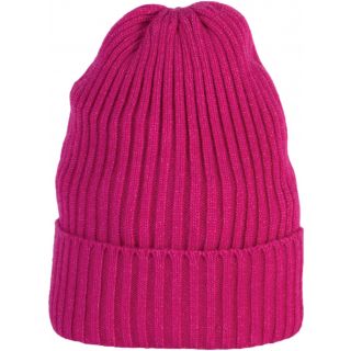 Bonnet grosse maille KP532 - Off Fuchsia
