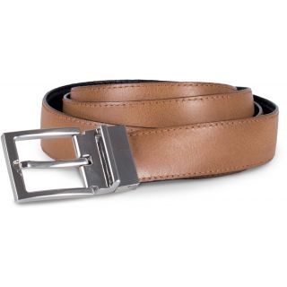 Ceinture cuir réversible KP810 - Black / Cognac
