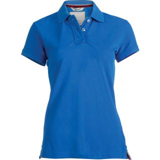 Polo femme Vintage manches courtes KV2201 - Vintage Blue