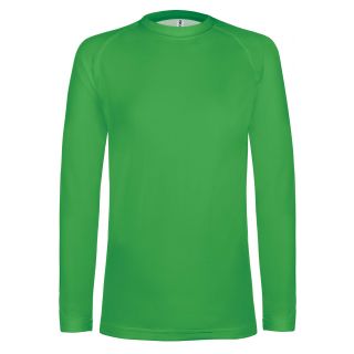 T-shirt sport double peau manches longues unisexe PA005 - Green