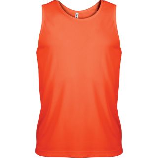 Débardeur homme sport PA441 - Fluorescent Orange