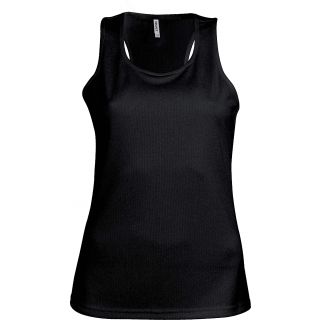 Débardeur femme sport PA442 - Black