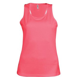 Débardeur femme sport PA442 - Fluorescent Pink