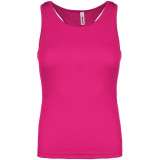 Débardeur femme sport PA442 - Fuchsia