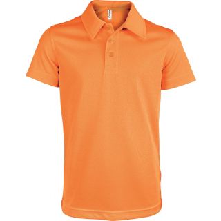 Polo enfant sport manches courtes PA484 - Orange