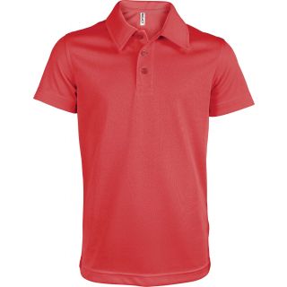 Polo enfant sport manches courtes PA484 - Red