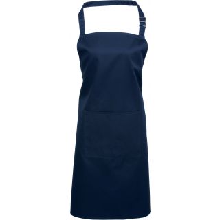 Tablier à bavette "Deluxe" avec poche PR124 - Navy