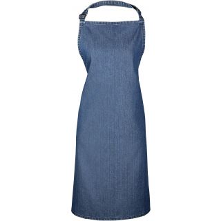 Tablier à bavette "Colours" PR150 - Indigo Denim