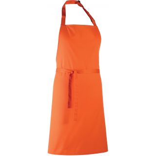 Tablier à bavette "Colours" PR150 - Orange