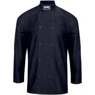 Veste chef cuisinier PR660 - Black Denim