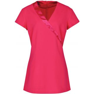 Tunique bande satinée "Rose" PR690 - Hot Pink