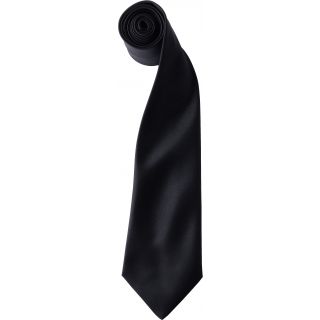 Cravate couleur uni PR750 - Black