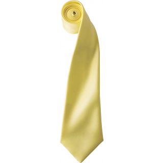Cravate couleur uni PR750 - Lemon