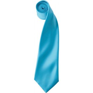 Cravate couleur uni PR750 - Turquoise