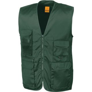 Gilet multipoches Safari R045X - Lichen Green