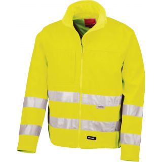Veste softshell High Viz R117 - Safety Yellow