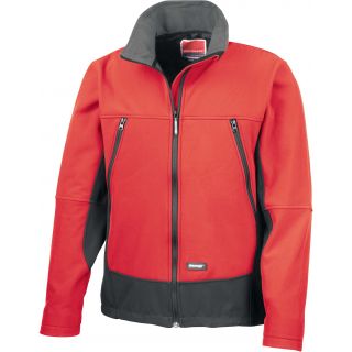Veste softshell Activity R120 - Red / Black