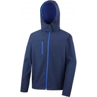 Veste softshell homme capuche R230M - Navy / Royal