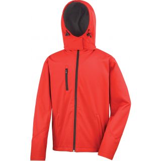 Veste softshell homme capuche R230M - Red / Black
