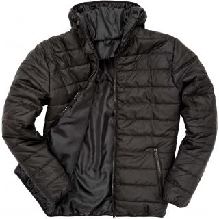 Doudoune homme à capuche R233M - Black