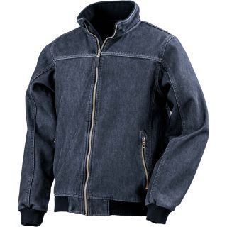 Veste softshell denim lavé R406X - Washed Navy