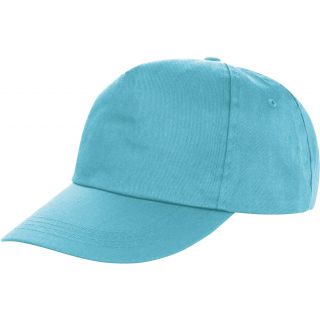 Casquette 5 panneaux Houston RC080X - Aqua