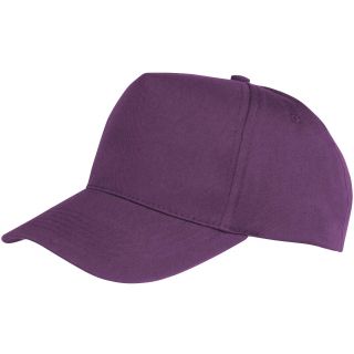 Casquette 5 panneaux Boston RC084X - Purple