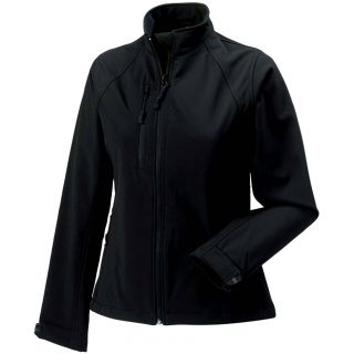 Veste softshell femme RU140F - Black