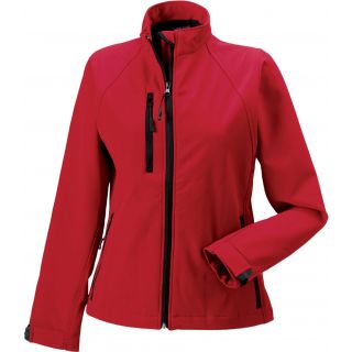 Veste softshell femme RU140F - Classic Red