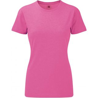T-shirt femme polycoton col rond RU165F - Pink Marl