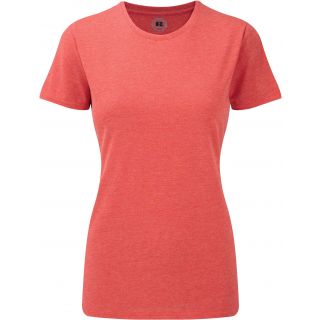 T-shirt femme polycoton col rond RU165F - Red Marl