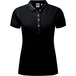 Polo femme Stretch RU566F - Black