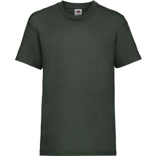 T-shirt enfant manches courtes Valueweight SC221B - Bottle Green