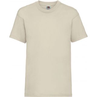 T-shirt enfant manches courtes Valueweight SC221B - Natural