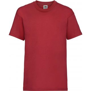 T-shirt enfant manches courtes Valueweight SC221B - Red